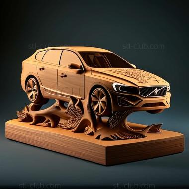 3D мадэль Volvo V60 (STL)